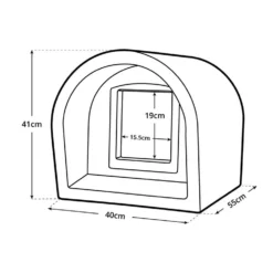 Mr Snugs KatDen Outdoor Cat Kennel/Shelter - Dark Grey (Various Options) 19 Mr Snugs KatDen Outdoor Cat Kennel/Shelter - Dark Grey (Various Options) -Almo naturer Shop jobs contributions 648429 katden diagram