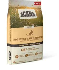 New ACANA Homestead Harvest Cat Food With Chicken