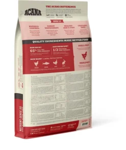 New ACANA Indoor Entrée Cat Food With Chicken -Almo naturer Shop ns acana cat indoor entree back right 4.5kg