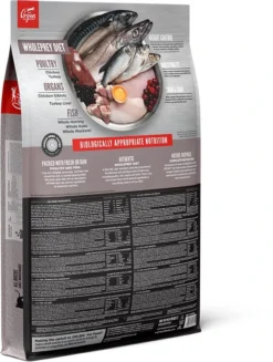 Orijen Fit & Trim Dry Cat Food -Almo naturer Shop ns canada emea apac orijen fit 26 trim cat back right 5.4kg