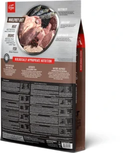 Orijen Regional Red Dry Cat & Kitten Food -Almo naturer Shop ns canada emea apac orijen regional red cat back left 5.4kg