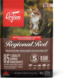 Orijen Regional Red Dry Cat & Kitten Food -Almo naturer Shop ns canada emea apac orijen regional red cat front 5.4kg