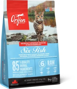 Orijen Six Fish Dry Cat & Kitten Food
