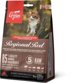 Orijen Regional Red Dry Cat & Kitten Food -Almo naturer Shop ns emea apac orijen regional red cat front left 340g