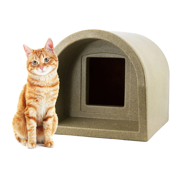 Mr Snugs Katden Cat Kennel With Pet Mattress - Sandstone 3 Mr Snugs Katden Cat Kennel With Pet Mattress - Sandstone - Image 3