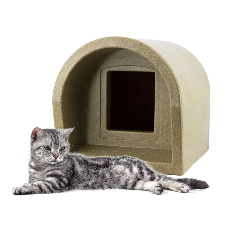 Mr Snugs Katden Cat Kennel With Pet Mattress - Sandstone 4 Mr Snugs Katden Cat Kennel With Pet Mattress - Sandstone - Image 4