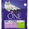 Purina One Sensitive Dry Cat Food With Turkey And Rice 2.8kg