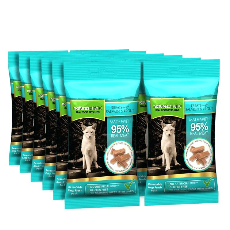 Natures Menu Real Meat Salmon & Trout Cat Treats 2 Natures Menu Real Meat Salmon & Trout Cat Treats - Image 2