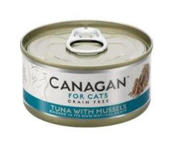 12 X 75g Canagan Tuna With Mussels Grain-Free Cat Food